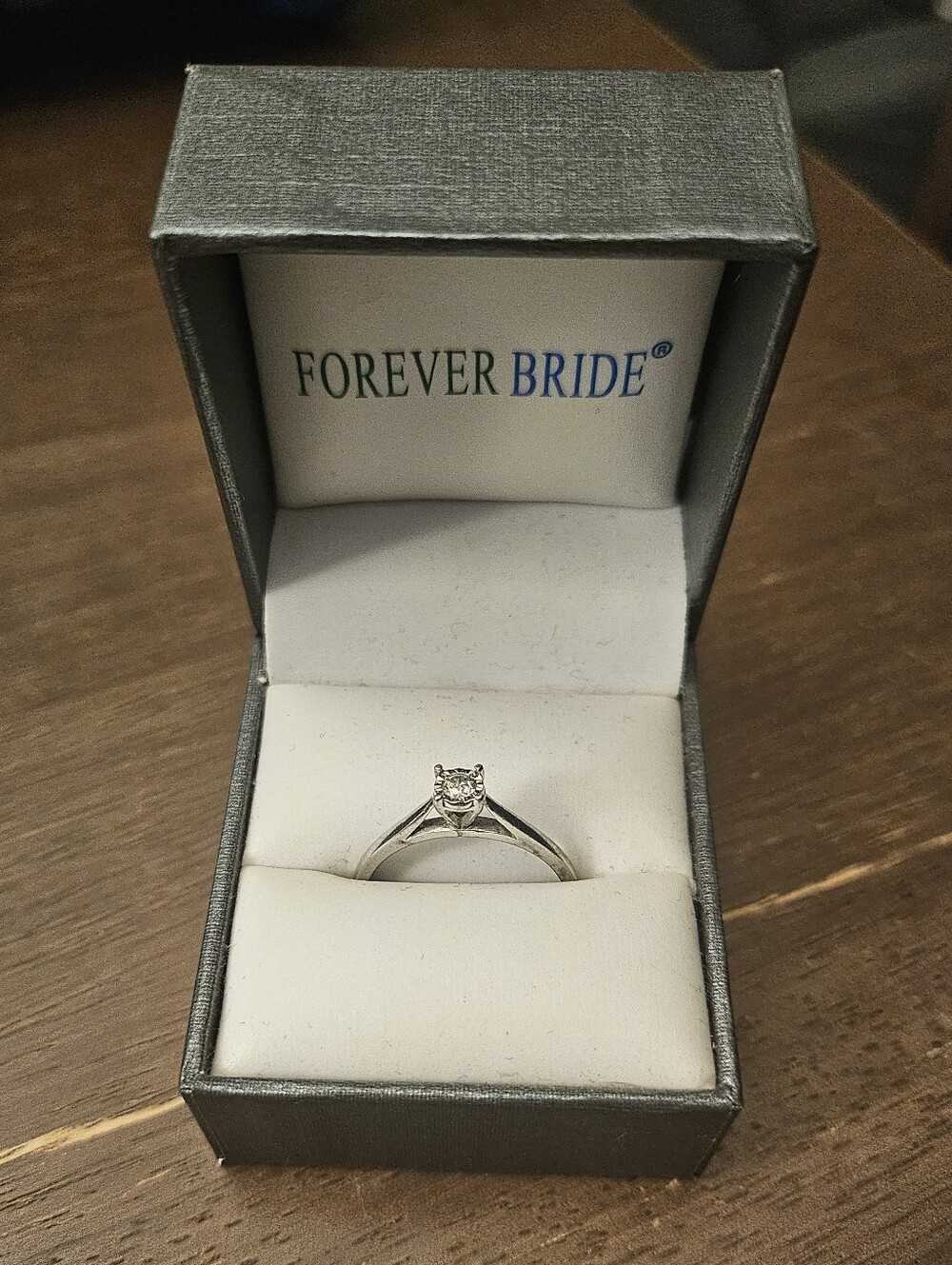 Forever Bride Diamond Promise Engagement Ring